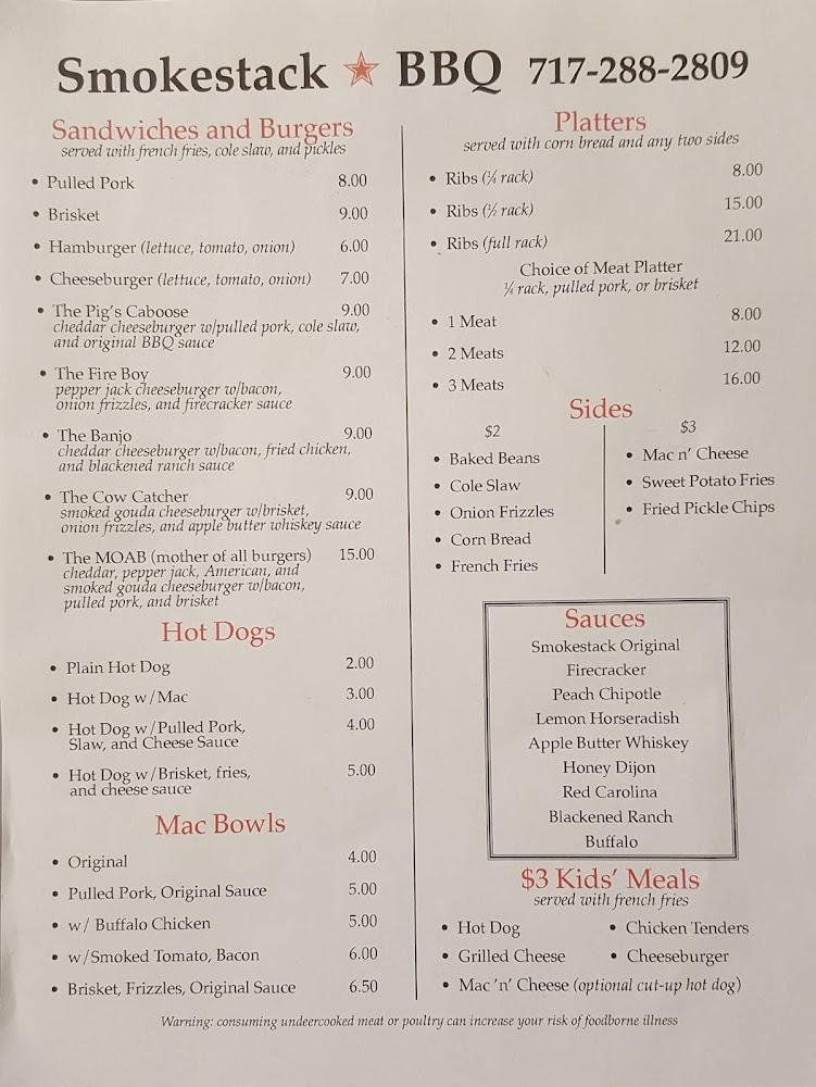 Smokestack BBQ Dish 3